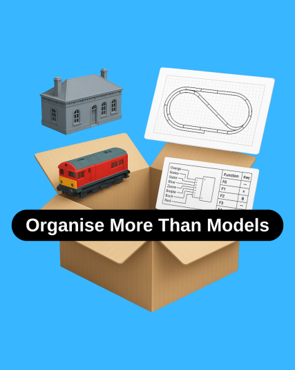 Organise more than rolling stock